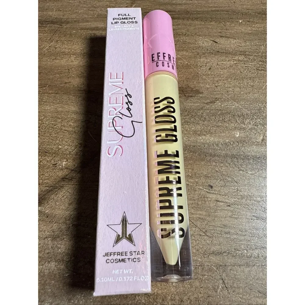 Jeffree Star Supreme Gloss In Urethra 5.1 ml / 0.172 fl oz Pale Yellow
